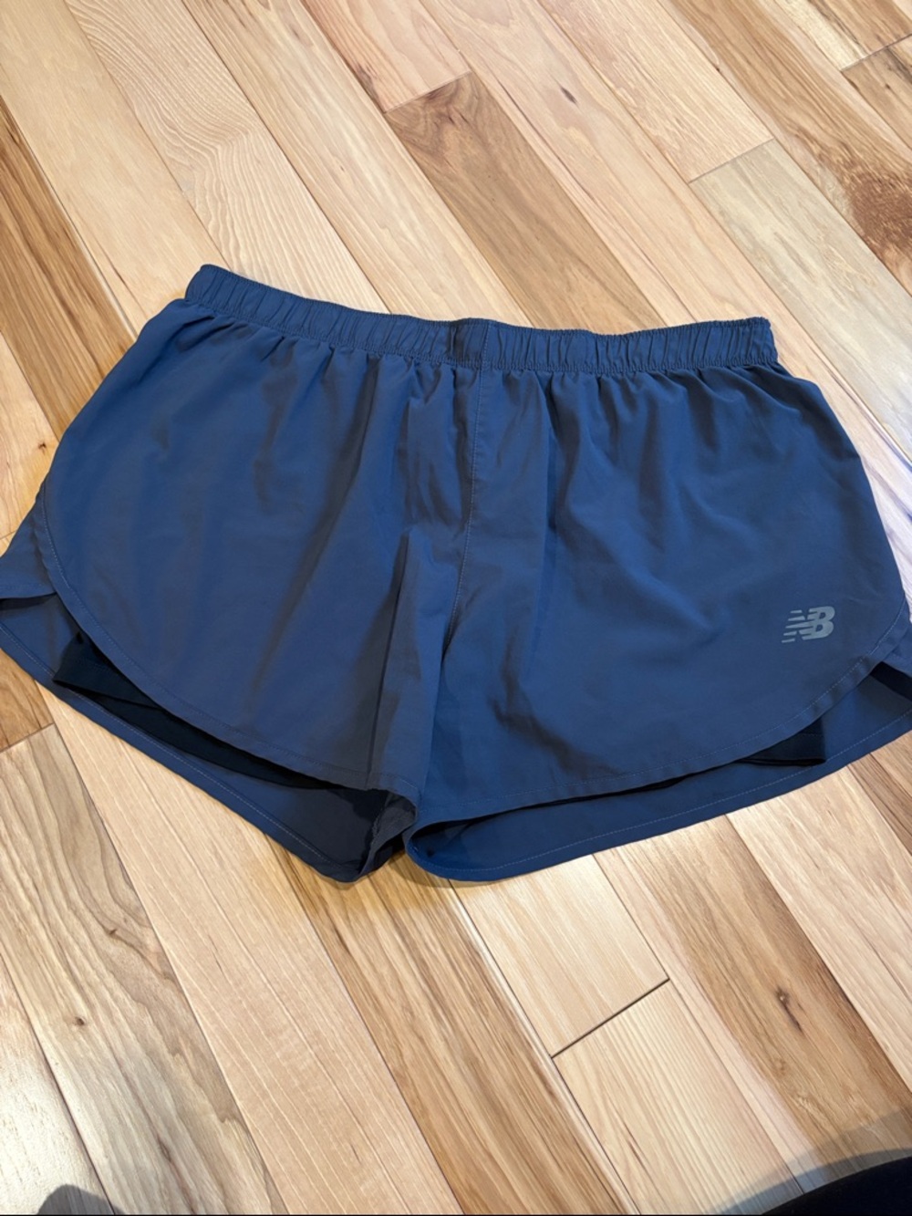 New Balance Dark Navy Athletic Running Shorts women’s size L - no tag